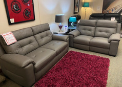 ORLANDO MIDI SOFA AND 2 SEATER ELEPHANT GREY £1499 (SWANSEA SUPERSTORE) - Click for more details