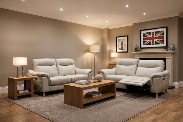 TAMWORTH ELECTRIC RECLINER 3 SEATER AND 2 SEATER £1499 (SWANSEA SUPERSTORE)